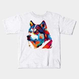 Siberian Husky Kids T-Shirt